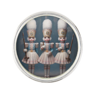 Nutcracker Ballet Fashion Nutcracker Soldiers Lapel Pin