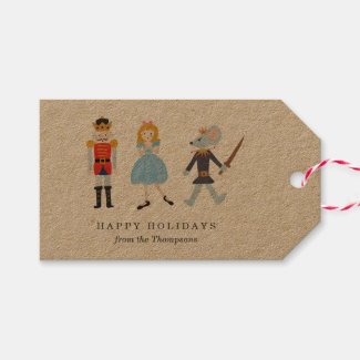 Nutcracker Ballet Gift Tags