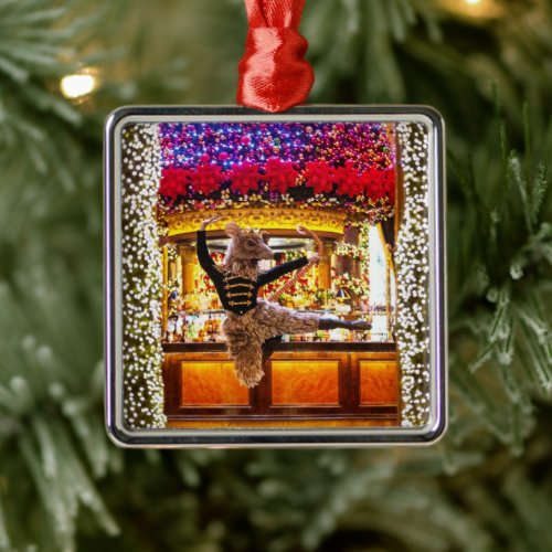 Nutcracker Ballet Metal Ornament