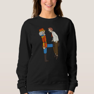 Nutcracker Ballet Nut Crackin' Dance Christmas  Xm Sweatshirt