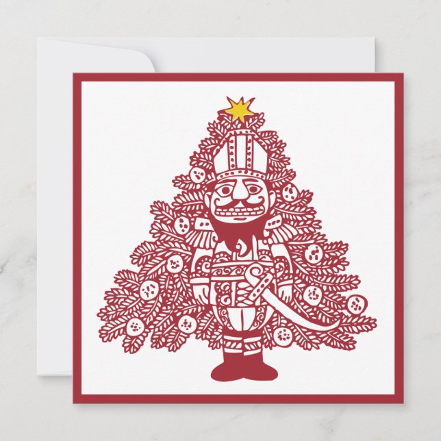 Nutcracker Ballet performance invitation (Front)