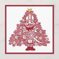 Nutcracker Ballet performance invitation