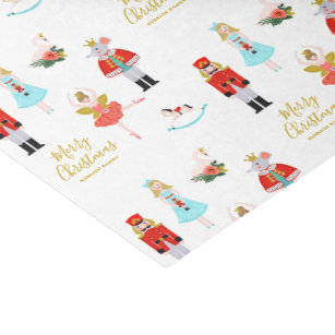 Nutcracker Christmas Tissue Paper