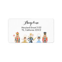 Nutcracker Ballet Return Address Labels