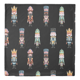 Nutcracker Ballet Soldier Holiday Christmas Duvet Cover