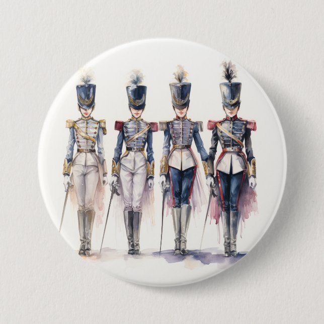 Nutcracker Ballet, Soldiers of the Nutcracker Button (Front)