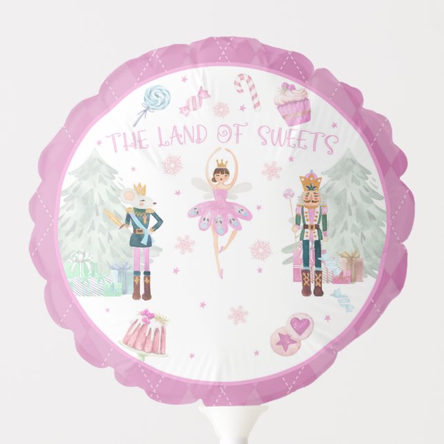 Nutcracker Balloon - The Land of Sweets (Front)