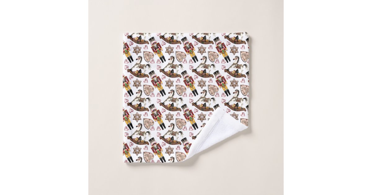 Nutcracker Bathroom Towel Set Zazzle