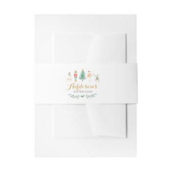 Nutcracker Belly Band  Sugar Plum Fairy Belly Band by MakinMemoriesonPaper at Zazzle
