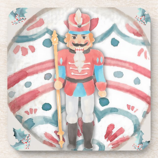 Nutcracker Beverage Coaster (Front)