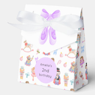 Nutcracker Birthday Favor Boxes
