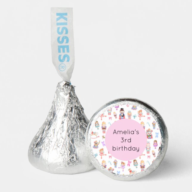 Nutcracker Birthday Hershey®'s Kisses® (Front)