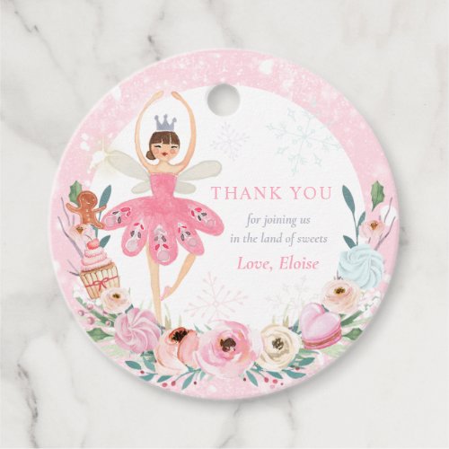 Nutcracker Birthday Land Of Sweet Birthday Party Favor Tags