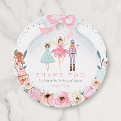 Nutcracker Birthday Land Of Sweet Party Favor Favor Tags