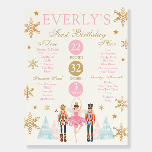 Nutcracker Birthday Land Of Sweets Birthday Foam Board