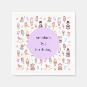Nutcracker Birthday Napkins