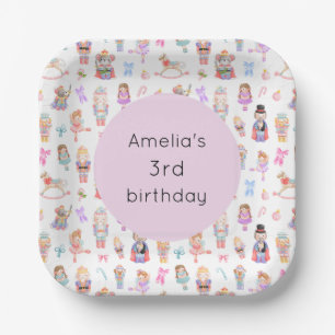 Nutcracker Birthday Paper Plates