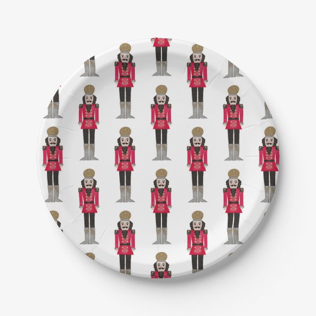 Nutcracker Birthday  Paper Plates (Front)