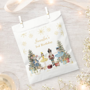 Nutcracker Birthday Party Favor Bag