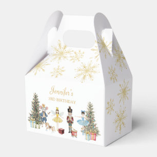 Nutcracker Birthday Party Favor Boxes
