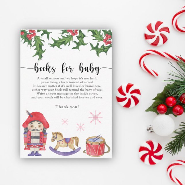 Nutcracker - books for baby ticket enclosure card (Creator Uploaded)