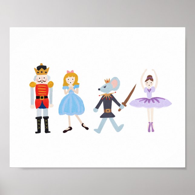 Nutcracker Characters Poster (Front)