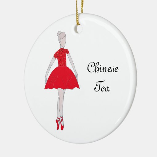 Nutcracker Chinese Tea Ornament Zazzle