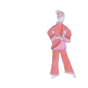 Nutcracker Chinese Tea Ornament