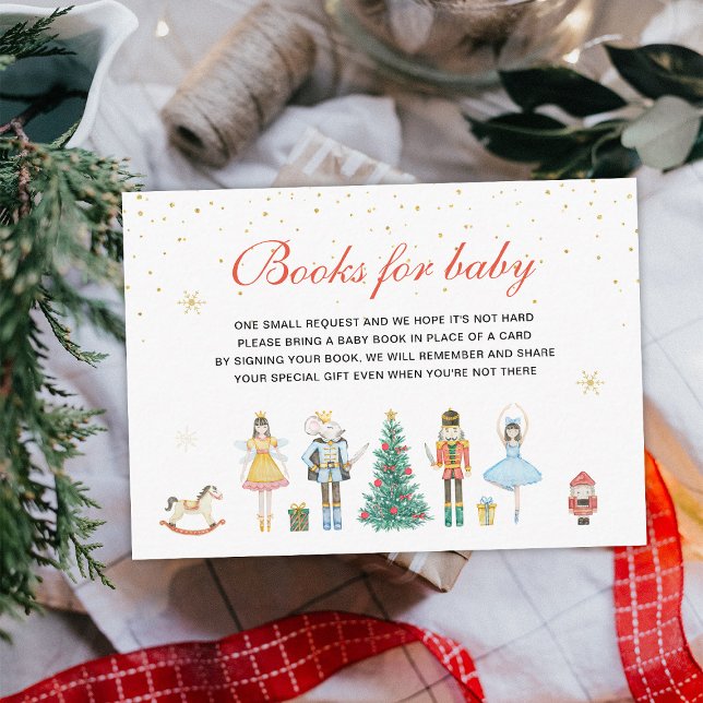 Nutcracker Christmas Books for Baby Enclosure Card (Creator Uploaded)