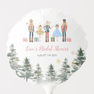 Nutcracker Christmas Bridal Shower Tea Balloon