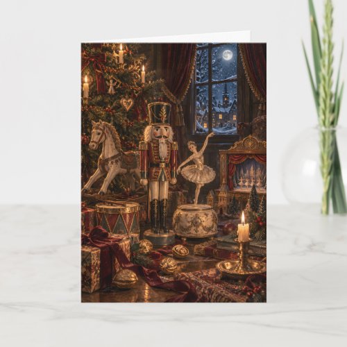 Nutcracker Christmas Card
