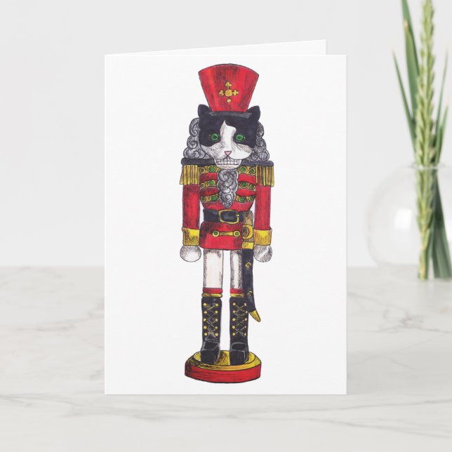 Nutcracker Christmas Card (Front)