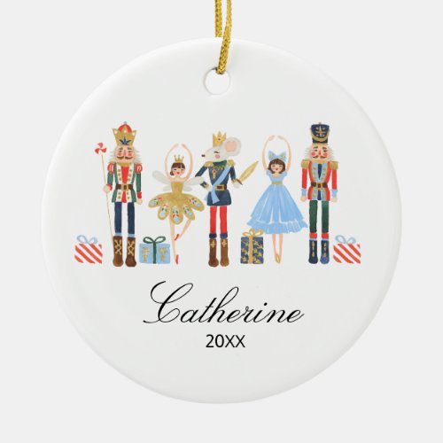 Nutcracker Christmas Decor Ceramic ornament