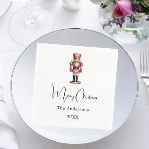 Nutcracker Christmas dinner party Napkins