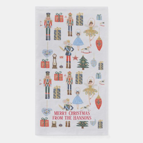 Nutcracker Christmas Guest Napkins