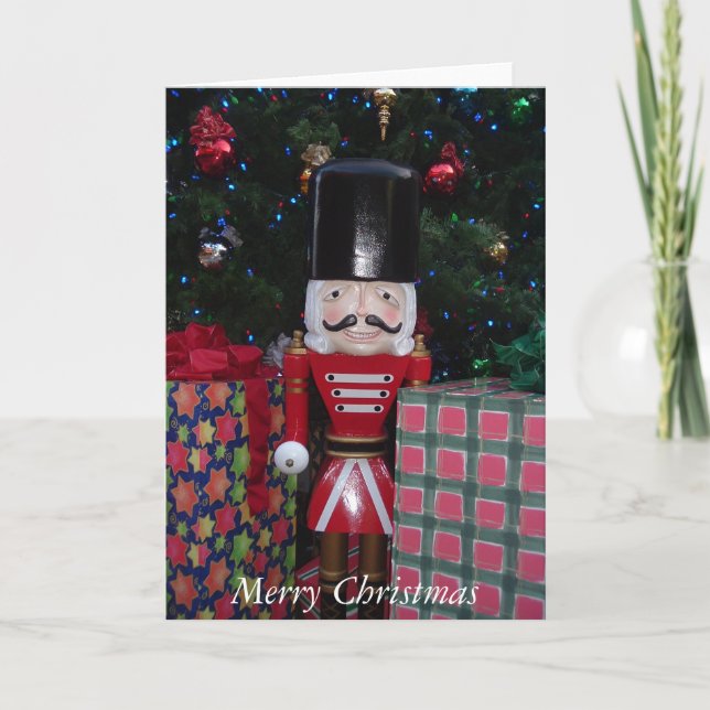 nutcracker christmas holiday card (Front)