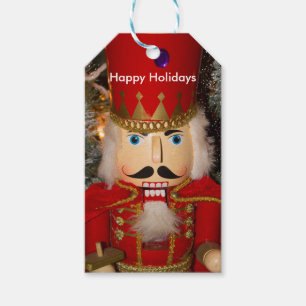 Nutcracker Christmas Holiday Favor Gift Tags