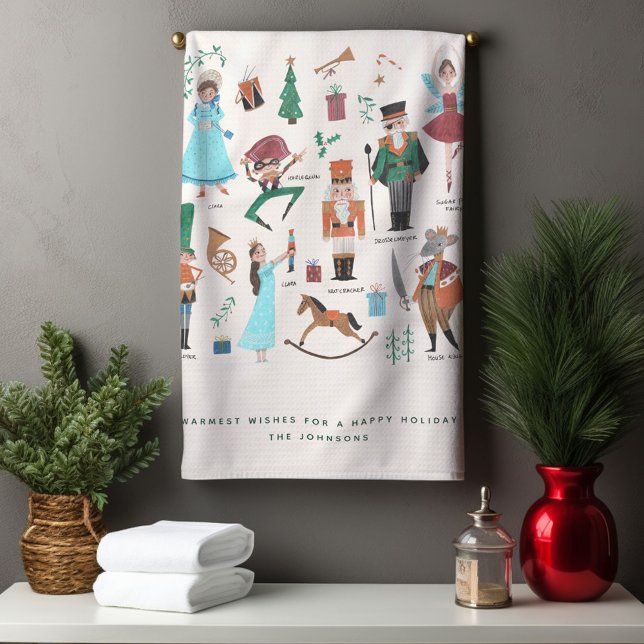 Nutcracker | Christmas Holiday | Kitchen Towel (Nutcracker | Christmas Holiday | Kitchen Towel)