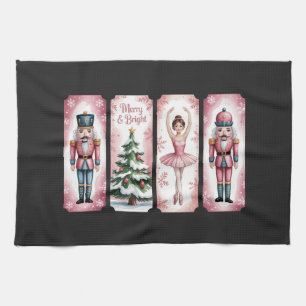 Nutcracker Christmas Holiday Party Gift Festive Kitchen Towel