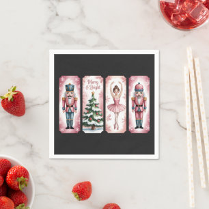 Nutcracker Christmas Holiday Party Gift Festive Napkins