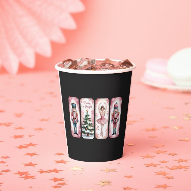 Nutcracker Christmas Holiday Party Gift Festive  Paper Cups (Insitu)