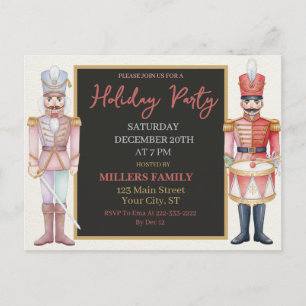 Nutcracker Christmas Holiday Postcard