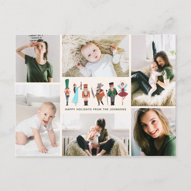 Nutcracker | Christmas Holiday | postcards (Front)