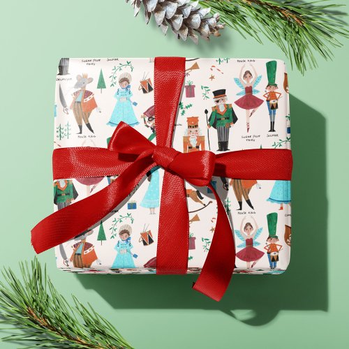 Nutcracker  Christmas Holiday  Wrapping Paper