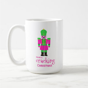 Nutcracker Christmas hot pink  Coffee Mug