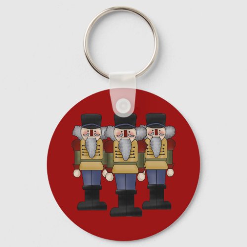 Nutcracker Christmas Keychain