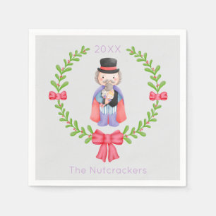 Nutcracker Christmas Napkins