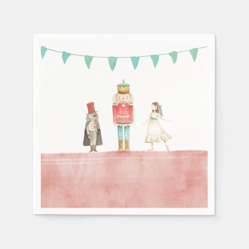 Nutcracker Christmas Napkins