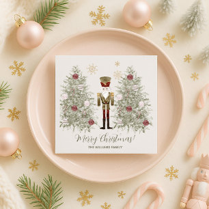 Nutcracker Christmas Napkins