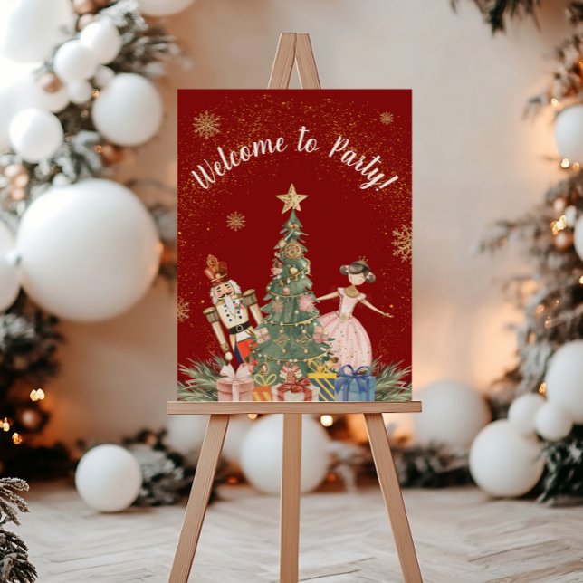 Nutcracker Christmas Party Baby Shower Foam Board (Nutcracker Christmas Party Baby Shower Foam Board)